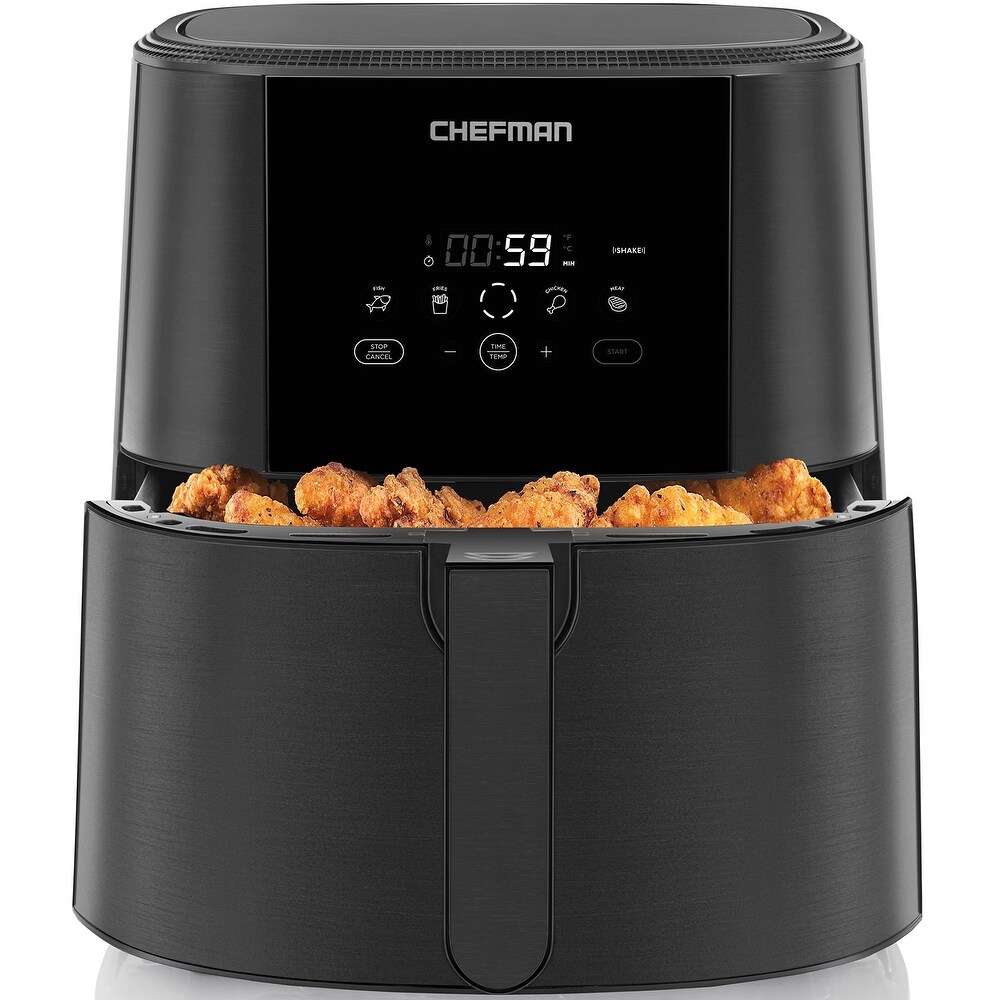 Chefman Air Fryer, 7.4 Qt., Removable Integrated Probe Thermometer