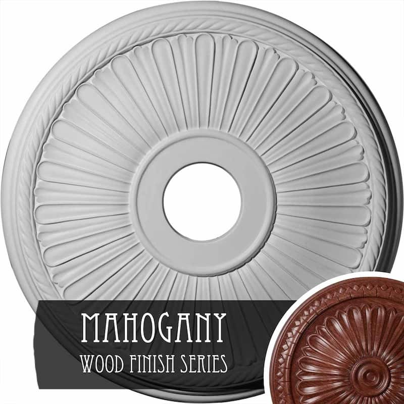 20 1/8"OD x 3 7/8"ID x 1 7/8"P Berkshire Ceiling Medallion