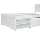 preview thumbnail 6 of 11, Twin Size Storage Platform Bed Frame with Wheels & Drawer