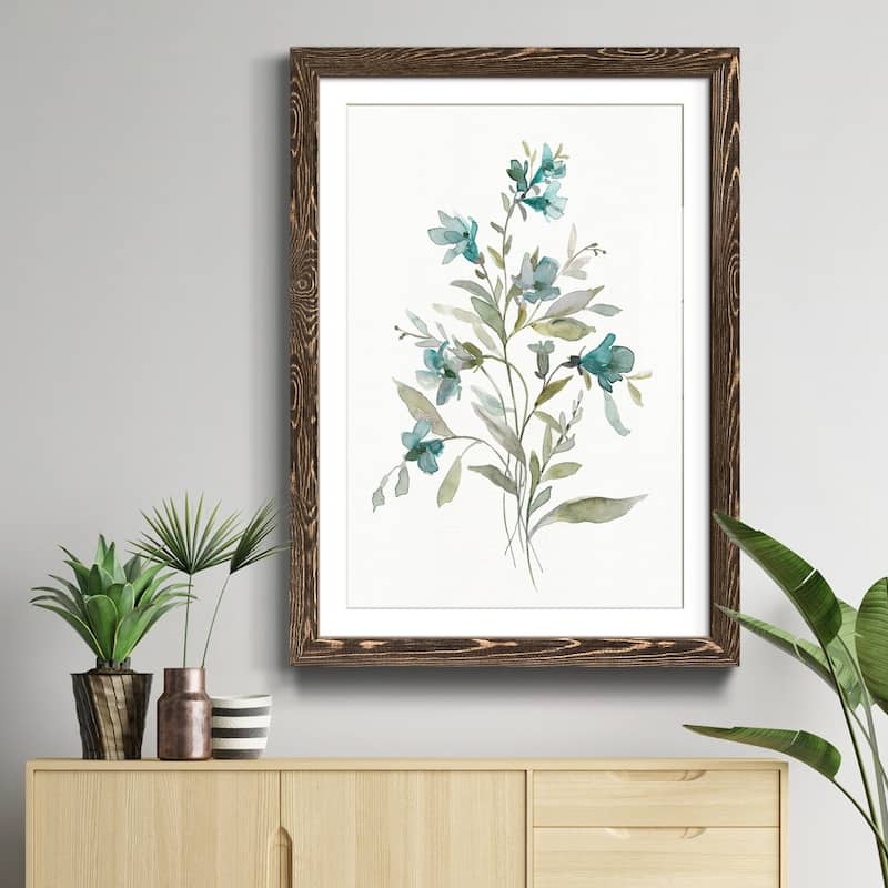 Linen Botanical III-Premium Framed Print - Ready to Hang