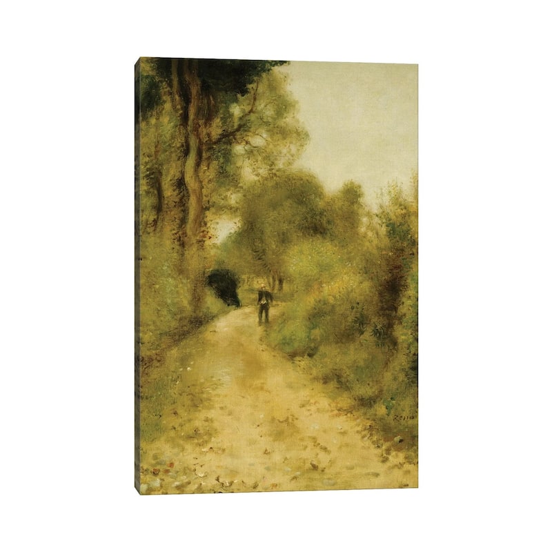 iCanvas "On the Path " by Pierre-Auguste Renoir Canvas Print