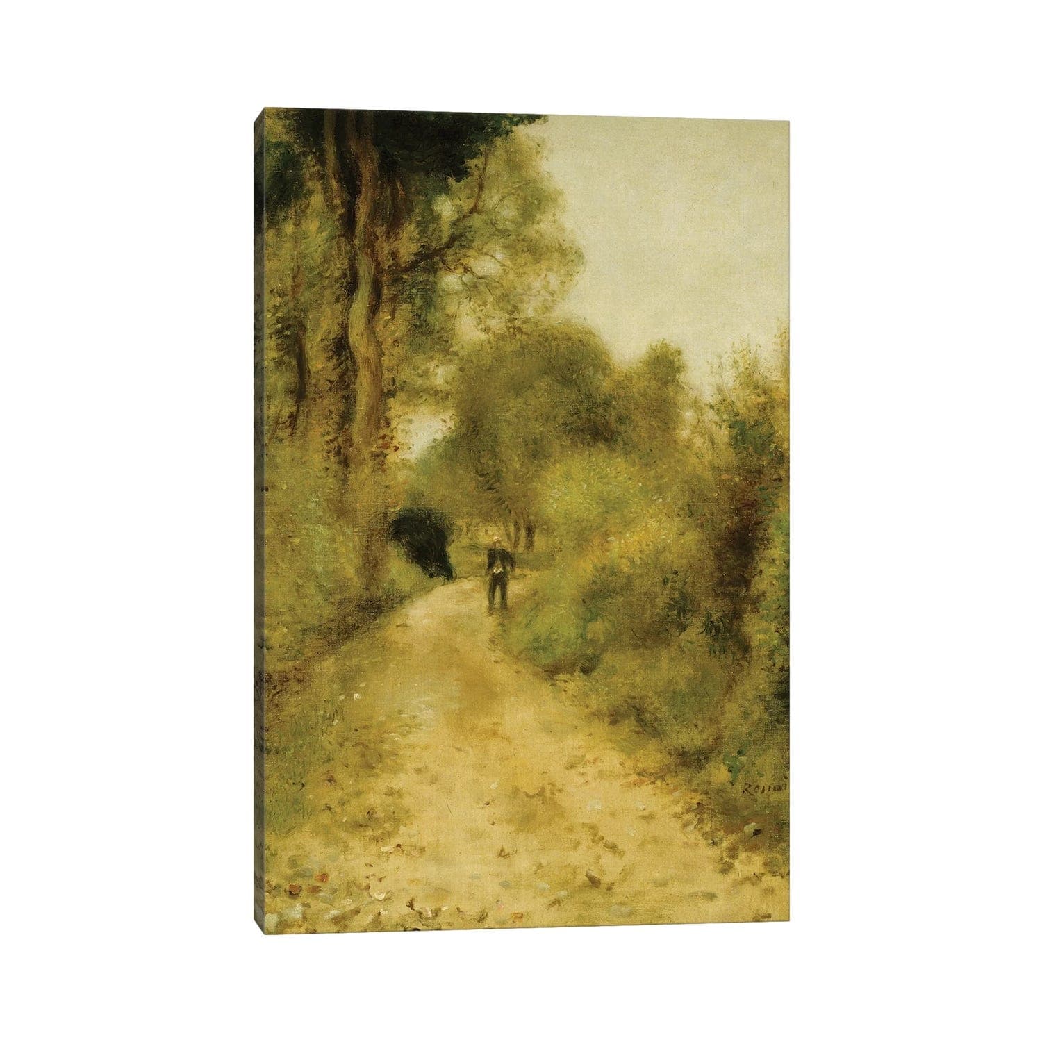 iCanvas "On the Path " by Pierre-Auguste Renoir Canvas Print