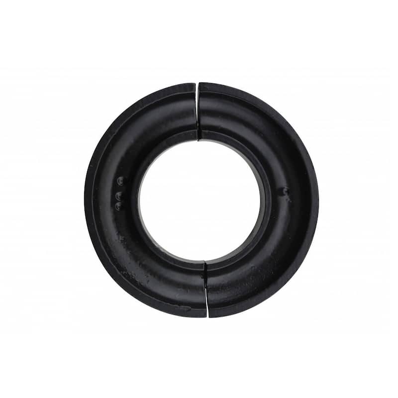 Black Aluminum Radiator Flanges Escutcheon Ring Plate 1.6" ID 3 1/4" OD IPS Rust Resistant (Set of 6)