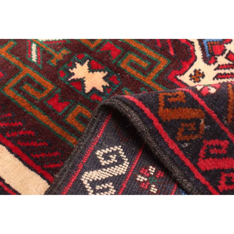 ECARPETGALLERY Hand-knotted Teimani Beige Wool Rug - 3'1 x 4'11