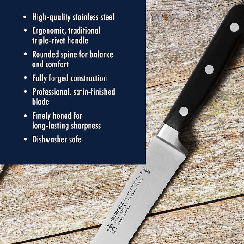 Henckels Classic Precision 8-inch Bread Knife
