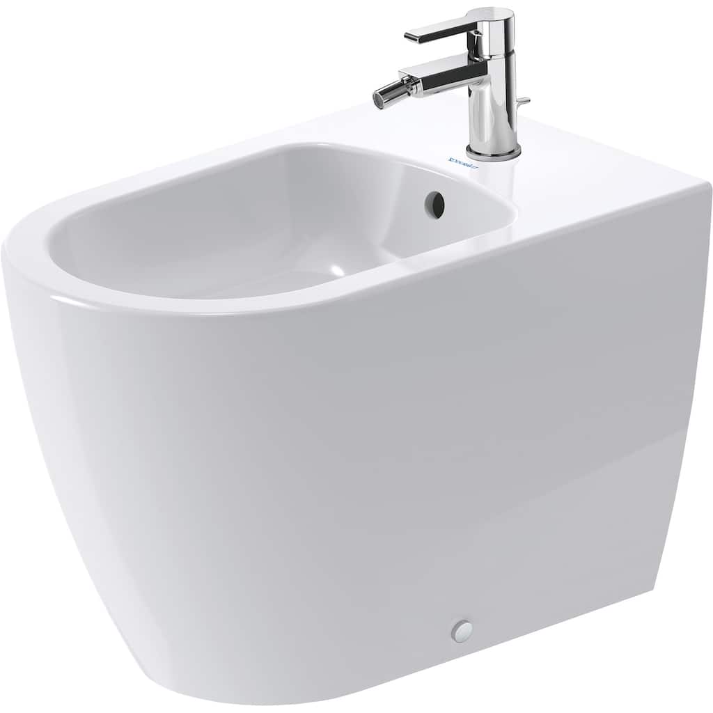 Duravit ME By Starck Floor Mounted Ceramic Bidet - Less Faucet