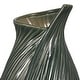 preview thumbnail 9 of 45, Ceramic Stylish Rubpert Contemporary Vase - Green