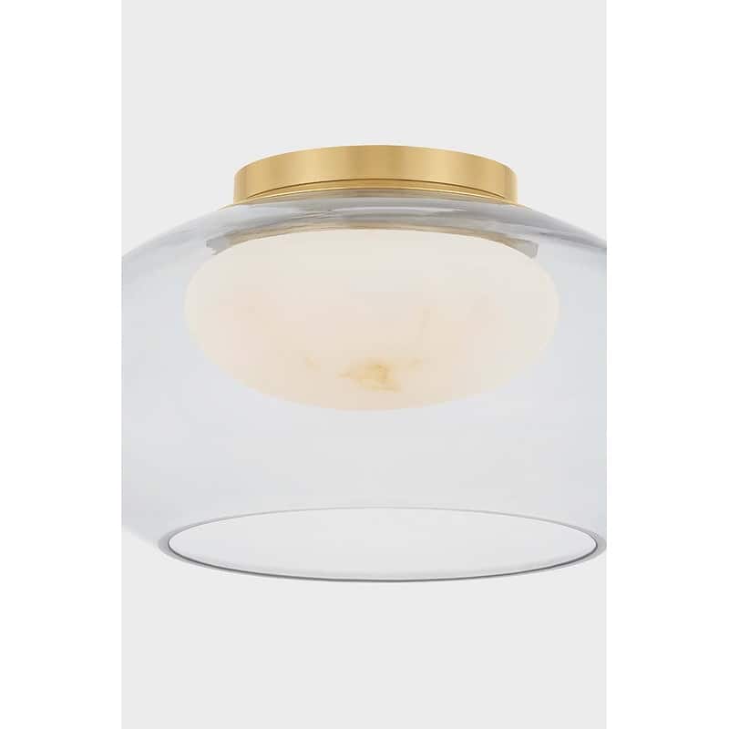 Hudson Valley Lighting 9013 Moore 12" Wide LED Flush Mount Ceiling