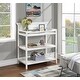 preview thumbnail 1 of 2, White Wood Universal Changing Table Assembly Required