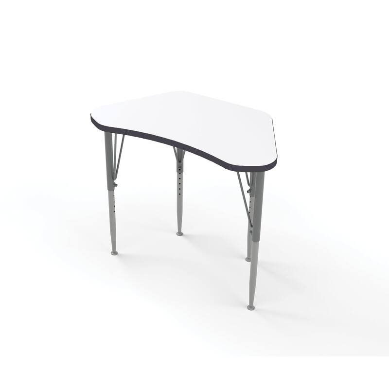 Tot Mate Versa Kids Desk Wing Shape Small Laminate Surface 29.75" x 16.75" Classroom Table