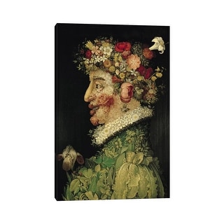 iCanvas "Spring, 1563" by Giuseppe Arcimboldo Canvas Print - Bed Bath ...