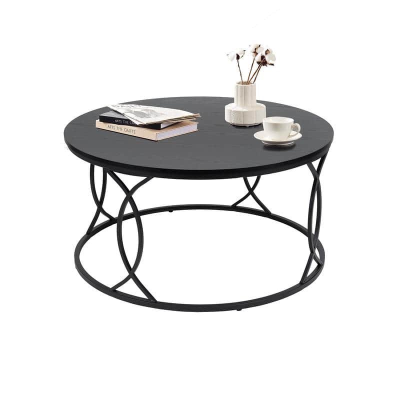 Rosary Blenn Faux Marble Coffee Table