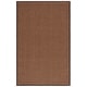 preview thumbnail 42 of 87, SAFAVIEH Natural Fiber Giesela Sisal Rug 6' x 9' - Chocolate - Rectangle