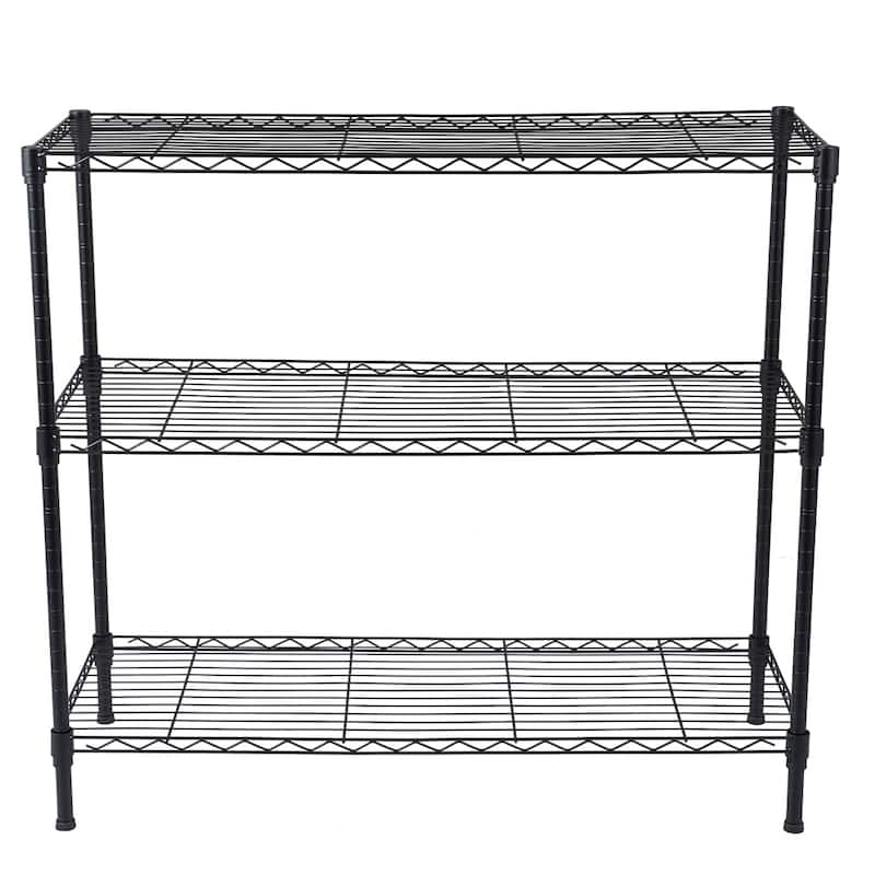 3-Tier Kitchen Metal Organizer Wire Storage Shelving Rack