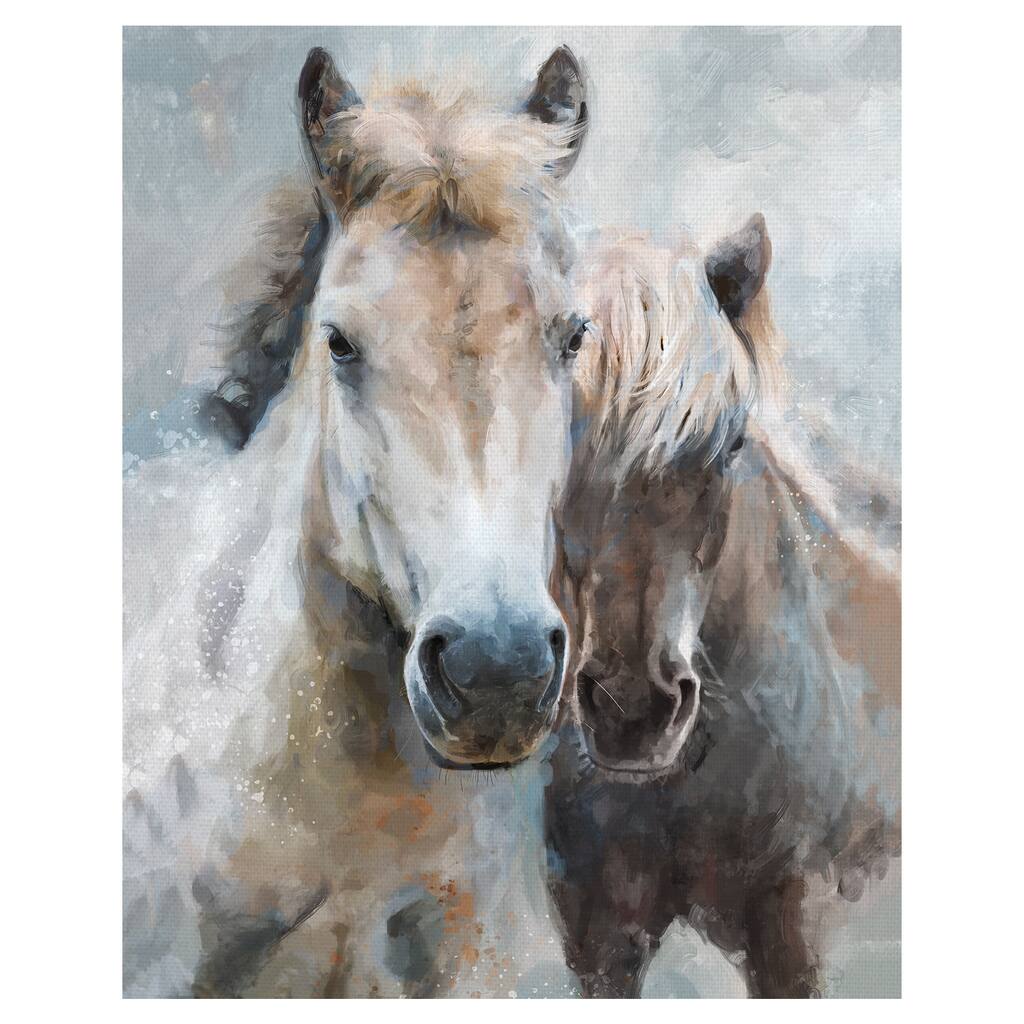 Brothers by Studio Arts Canvas Art Print