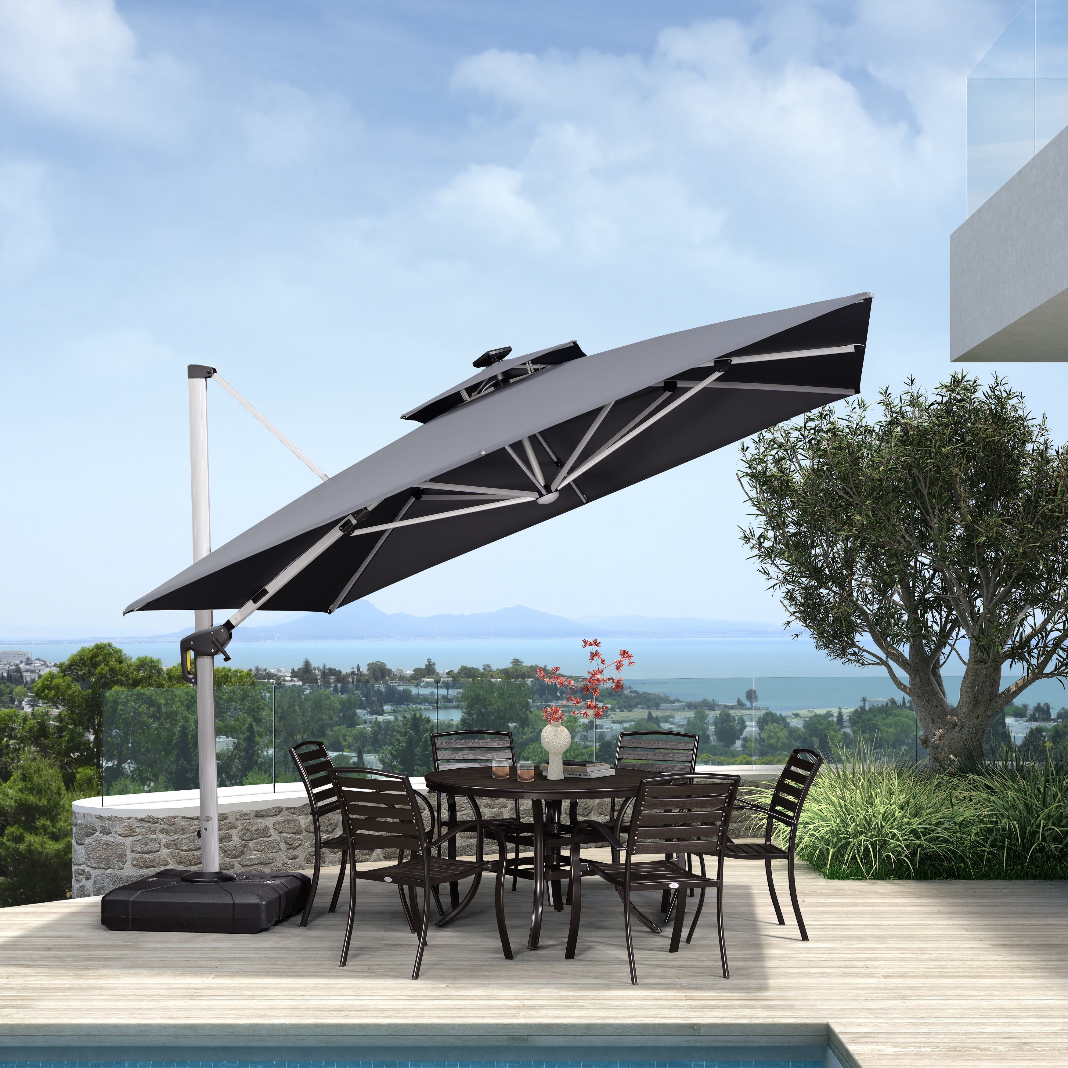 Purple deals leaf umbrella