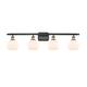 Option Matte White / Black Antique Brass Finish