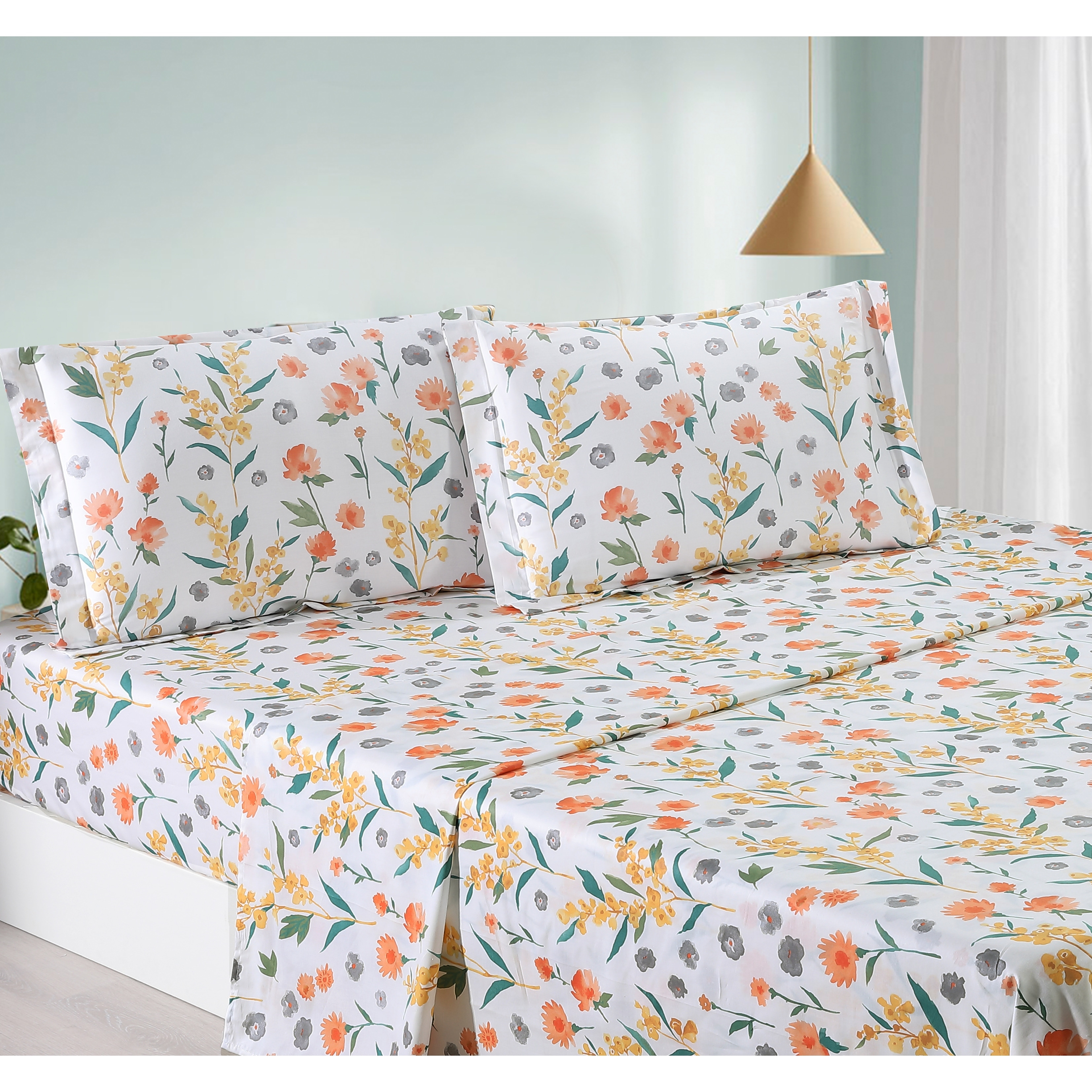 Buttercup  Pack N Play Sheet set & Pillowcase