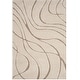 preview thumbnail 14 of 213, SAFAVIEH Florida Shag Sigtraud Abstract Waves 1.2-inch Thick Rug 2'3" x 4' - Cream/Beige - Rectangle