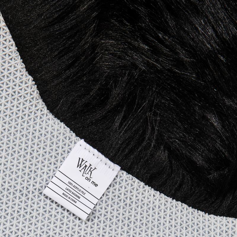 Walk on Me Faux Sheepskin Double Pelt Faux Fur Area Rug