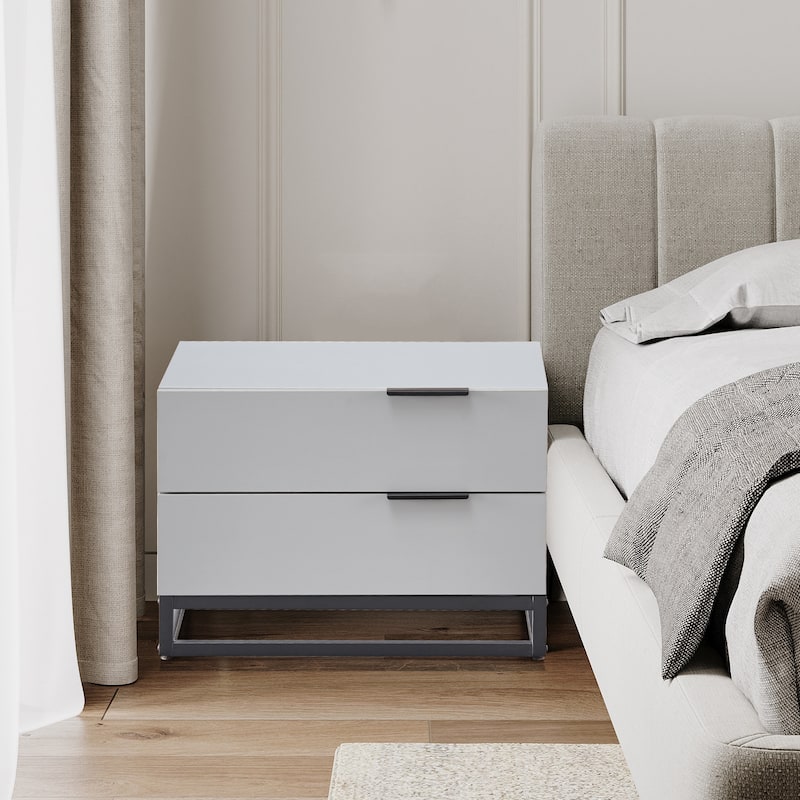 Nightstand With 2 Drawer
