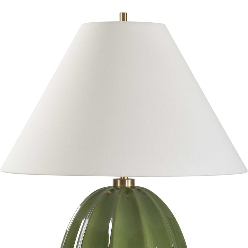 Uttermost Renna Moss Green Table Lamp - N/A