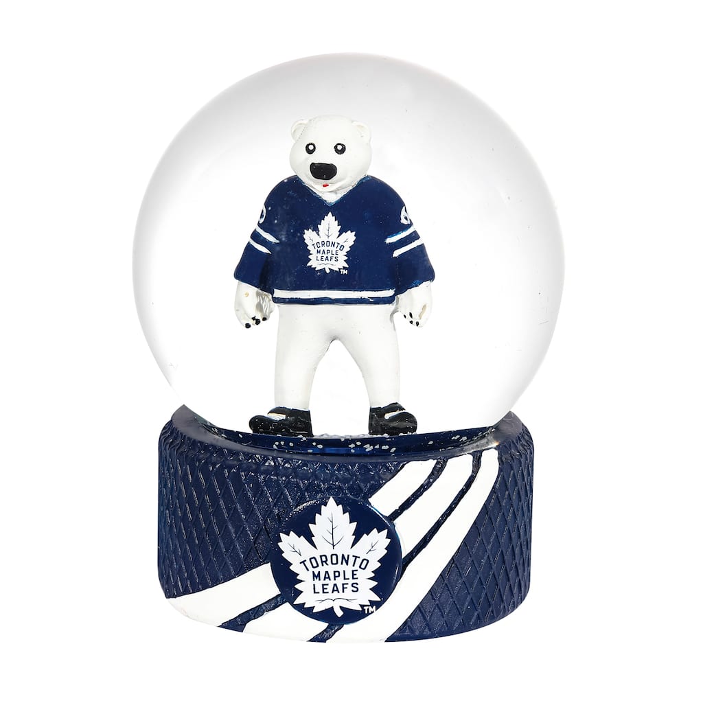 Toronto Maple Leafs 5 in. Glass Tabletop Snow Globe