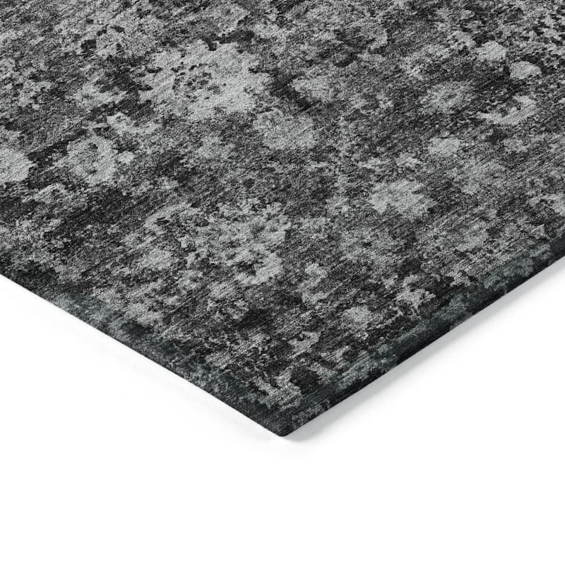 HomeRoots Oriental Traditional Rectangle Outdoor Rug