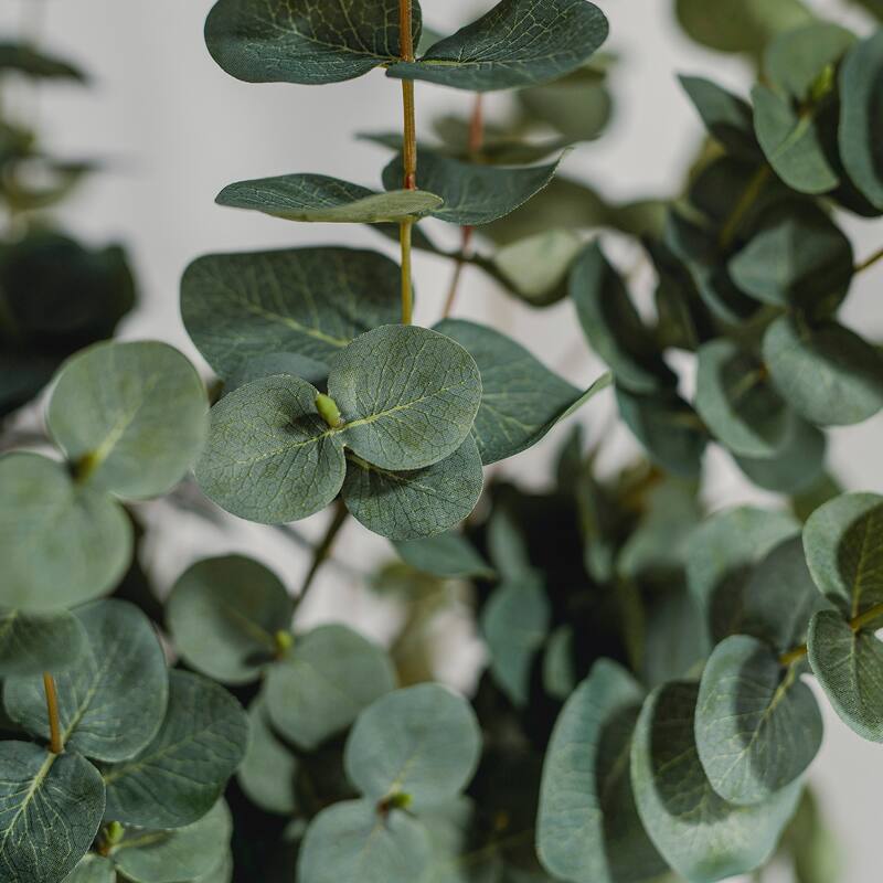 Green Artificial Eucalyptus Branch (1 Stem)