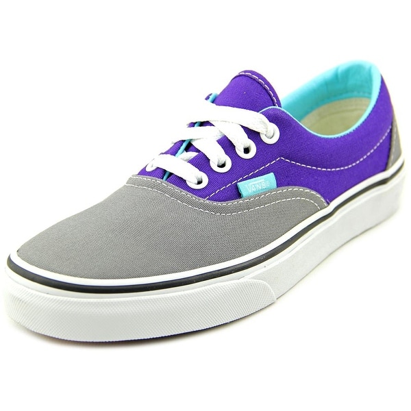 Vans Era Women Round Toe Canvas Gray Skate Shoe