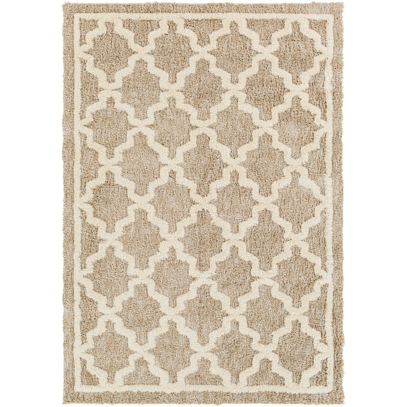 Livabliss Florida Cozy Trellis Plush Area Rug