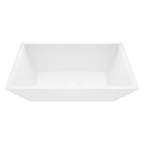 VIGO Rectangular Vessel Bathroom Sink - Rectangle