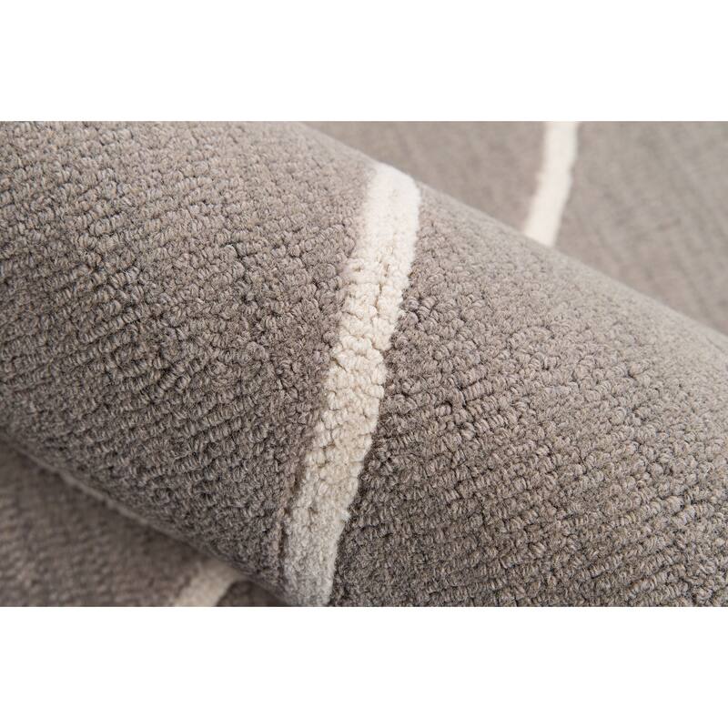 Momeni Newport Hand Tufted Wool Contemporary Geometric Area Rug