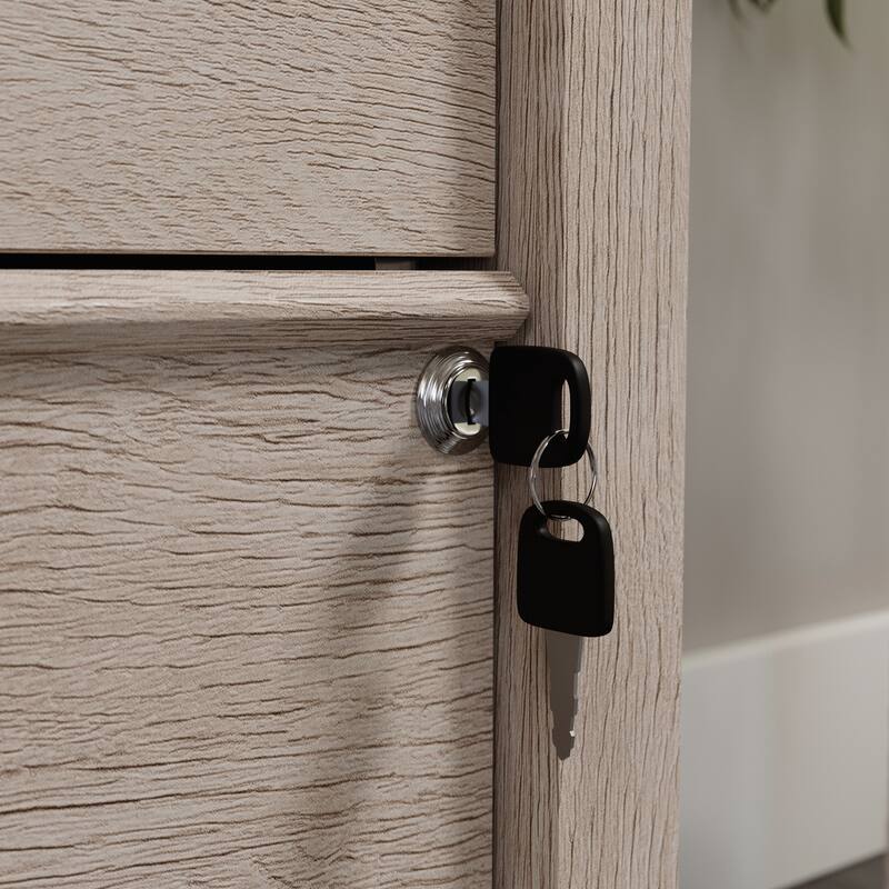 Lateral File, File Cabinet , Office Storage Cabinet Brown finish