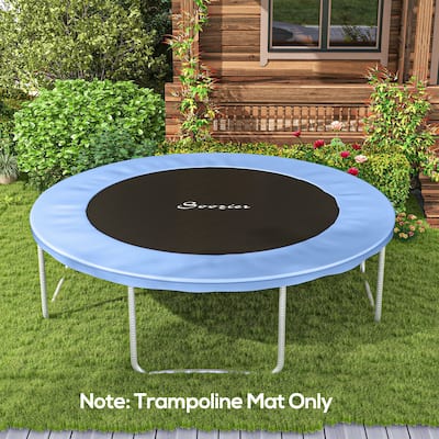 Soozier Trampoline Replacement Mat, Fits 14' Trampoline with 80 V-Hooks & 5.5" Springs