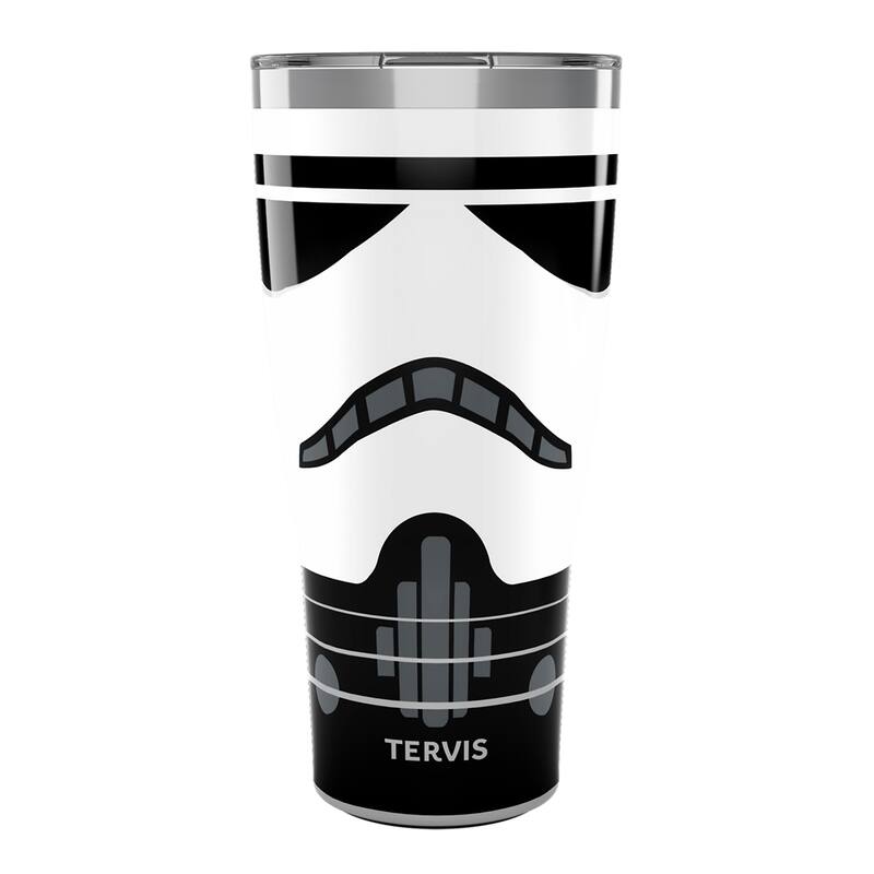 Tervis Traveler Star Wars Helmet Detail Triple Walled Insulated Travel Tumbler, Stainless Steel - 30oz
