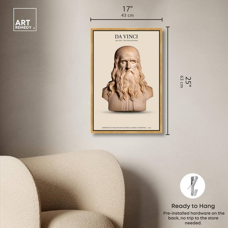 Universal Genius Canvas by Art Remedy