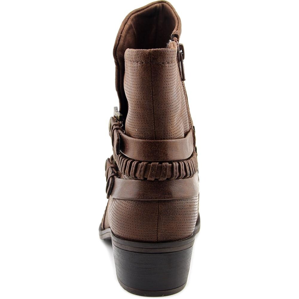 Shop Baretraps Minay Women Round Toe Synthetic Brown Ankle Boot Free Shipping On Orders Over 45 Overstock 13789509