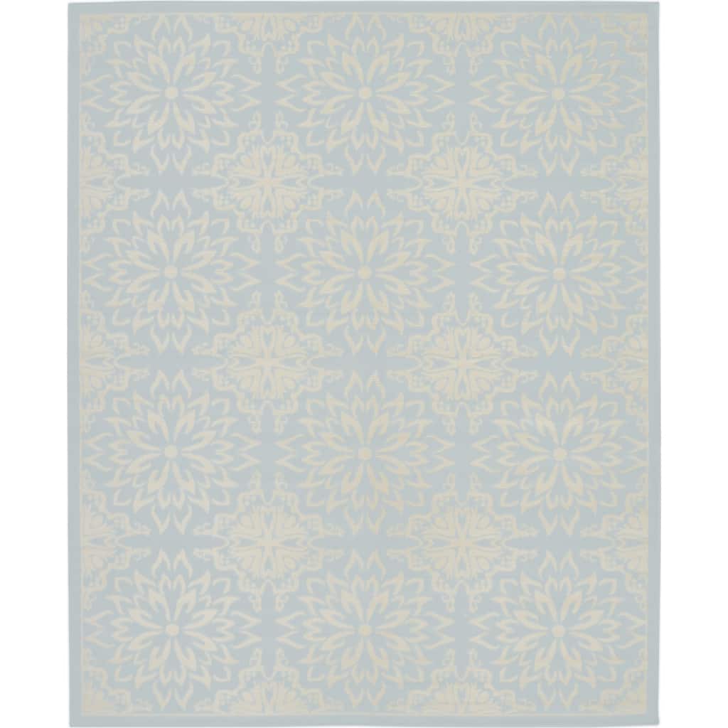 Power Loomed Floral Area Rug