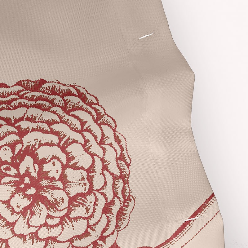 Antique Flowers Shower Curtain