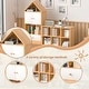 preview thumbnail 25 of 38, House-Shaped Children's Bookshelf，Multi-Functional Organizer for Books & Toys
