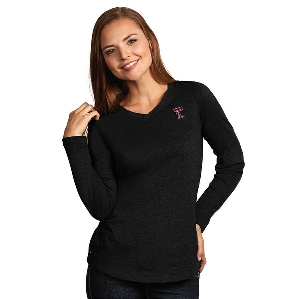 Texas Tech University Ladies Heather Jersey V-Neck Tee