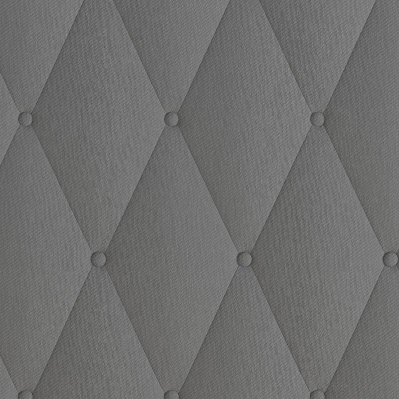 Tufted Upholstered Nailhead Trim Platform Bed