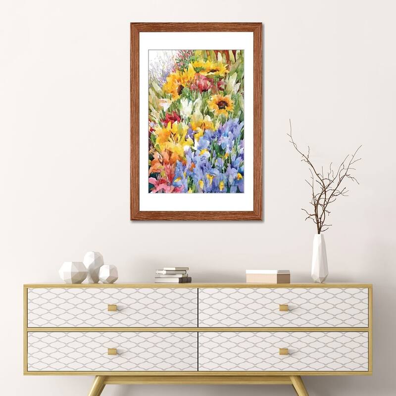 iCanvas "Flower Power" by Annelein Beukenkamp
