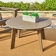preview thumbnail 4 of 52, Elm Plus Outdoor Patio HDPE Round Coffee Table Side End Table