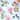 18x18 Accent Floral Design Backsplash 9pc Ceramic Tiles Wall Mural