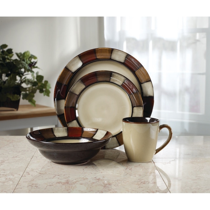 Pfaltzgraff Taos 16-Piece Dinnerware Set, Service for On Sale
