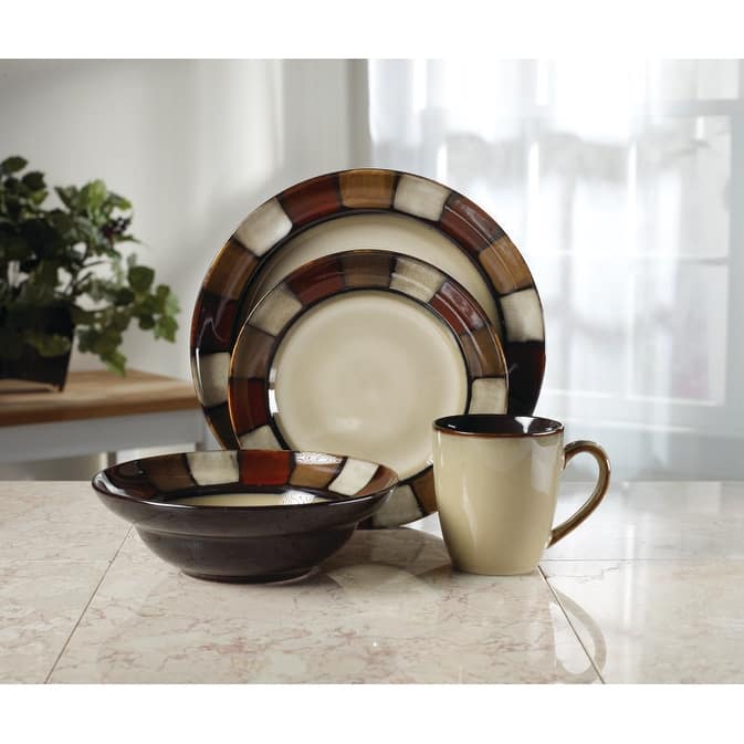 Pfaltzgraff Taos 16-Piece Dinnerware Set, Service for 4