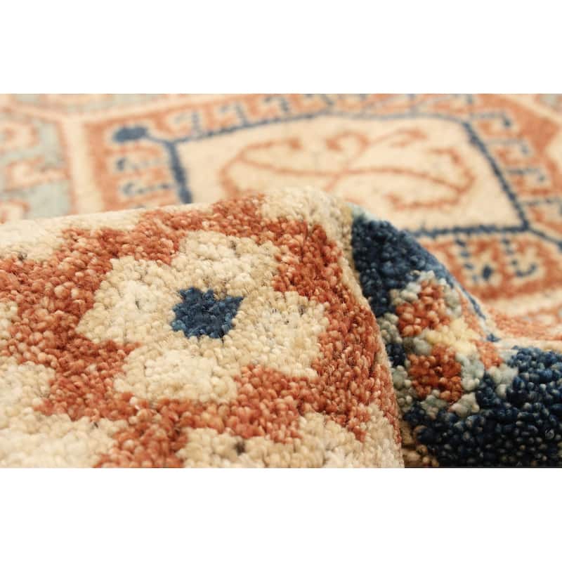 ECARPETGALLERY Hand-knotted Jules Serapi Dark Copper Wool Rug - 5'4 x 8'0