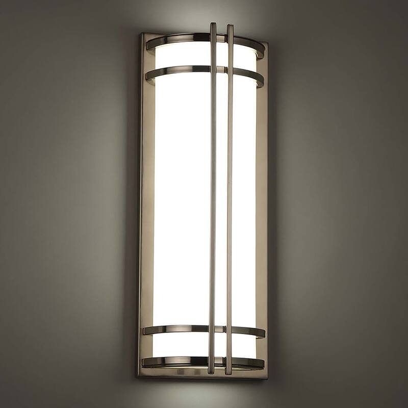 Skyscraper 12in LED Indoor or Outdoor Wall Light 2700K